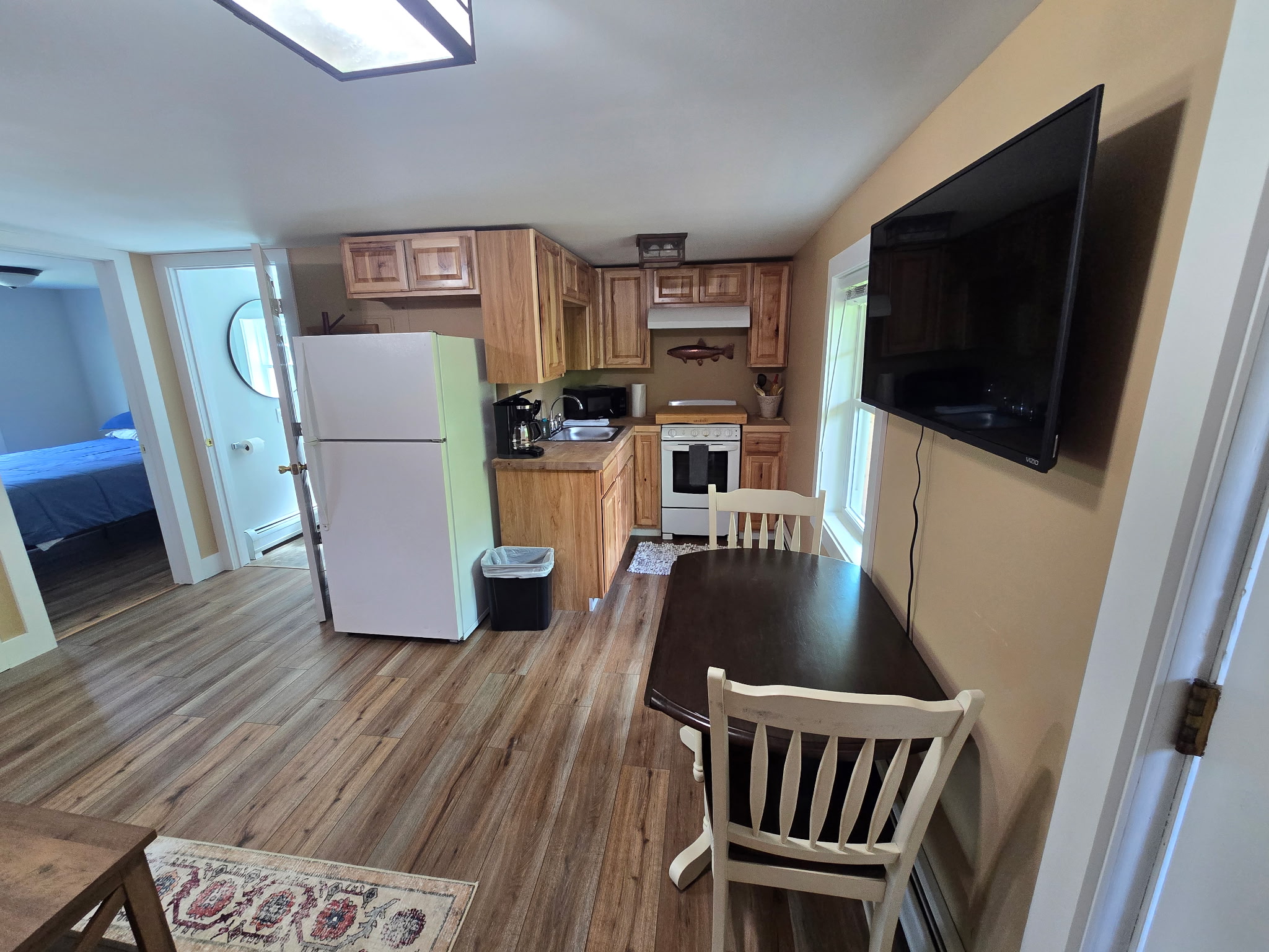 Unit 2 kitchen and dining area